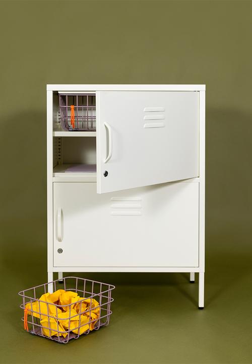 Popstrukt - Sugar Cube Stack Cabinet - Soft White