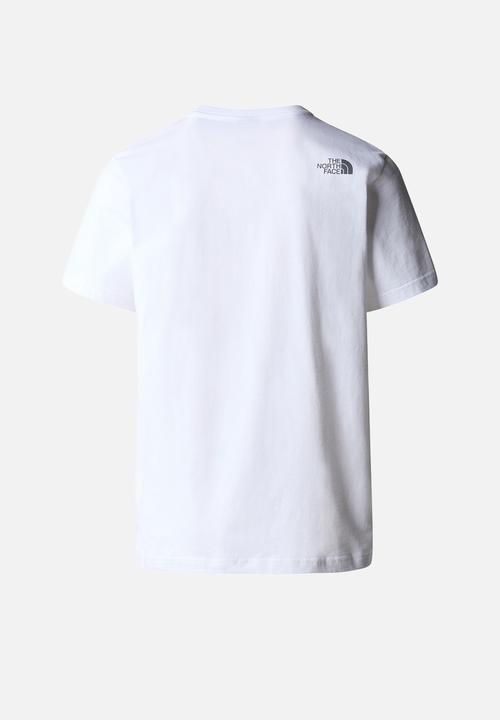 The North Face - M short sleeve mountain line tee - tnf white (fn4)