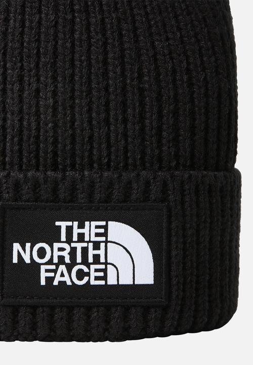 The North Face - Box logo cuffed beanie - black