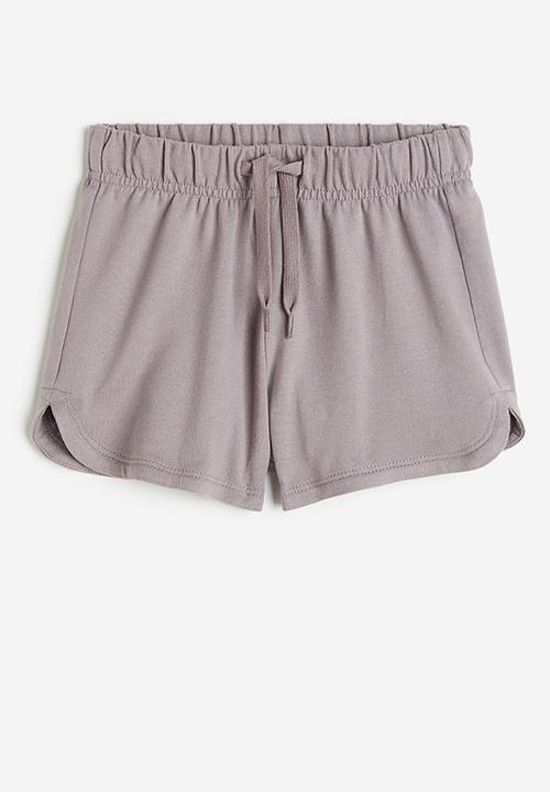 H&M - Cotton sweatshorts - mauve