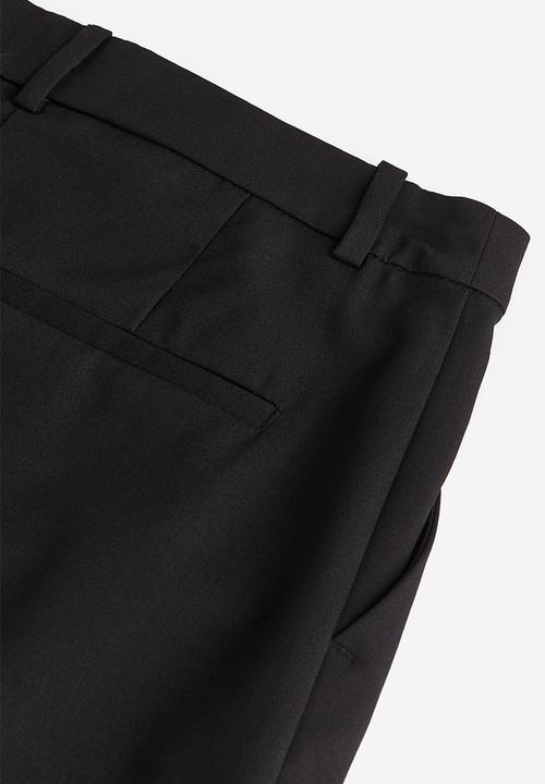 H&M - Wide trousers - black