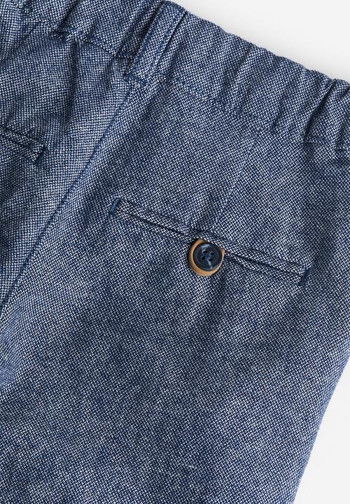 H&M - Cotton chinos - blue