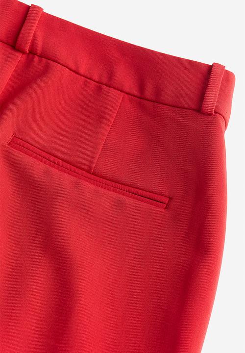 H&M - Tailored mini skirt - red