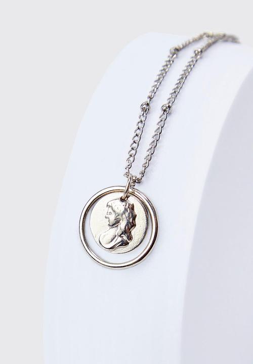boohooMAN - Fidget necklace - silver