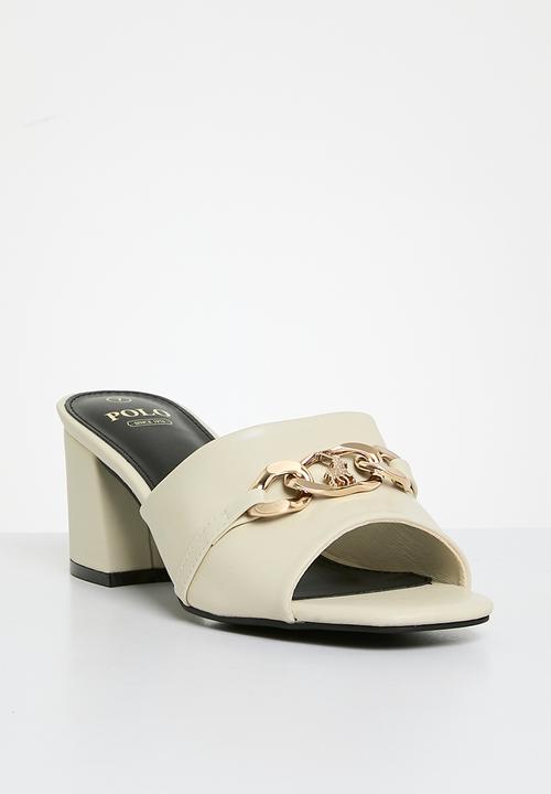 POLO - Trim mule - cream