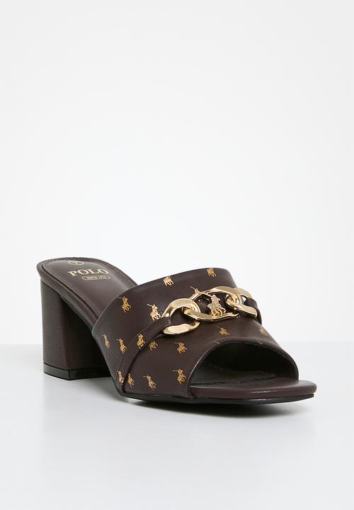 POLO - Trim mule - brown