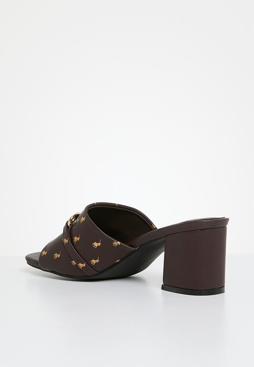 POLO - Trim mule - brown