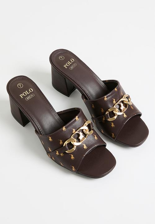 POLO - Trim mule - brown