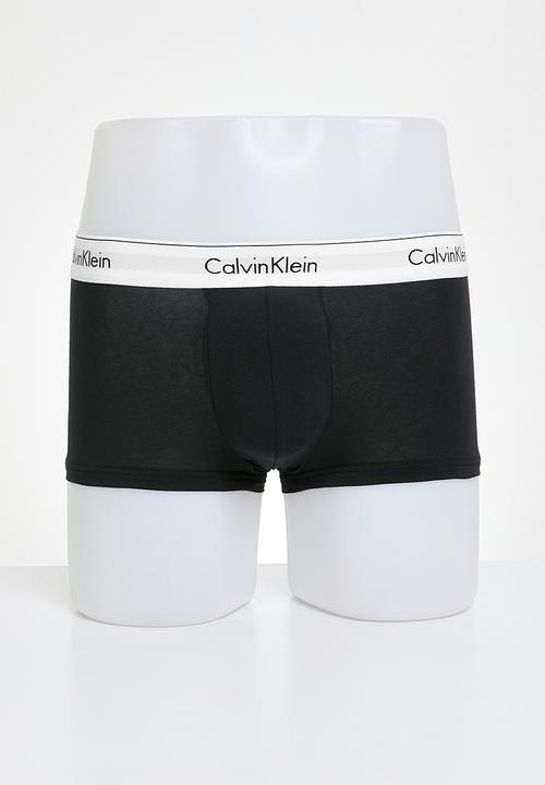 Calvin Klein - Low rise trunk 3 pack - black