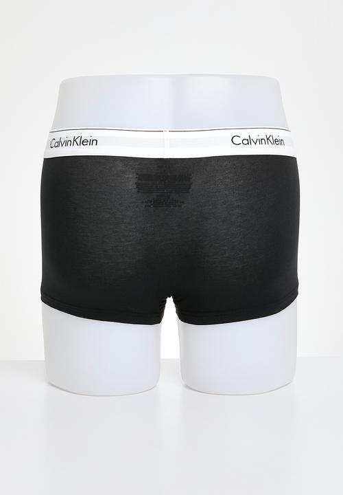 Calvin Klein - Low rise trunk 3 pack - black