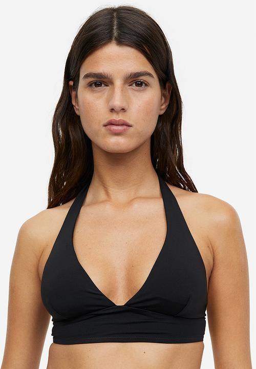 H&M - Padded bikini top - black