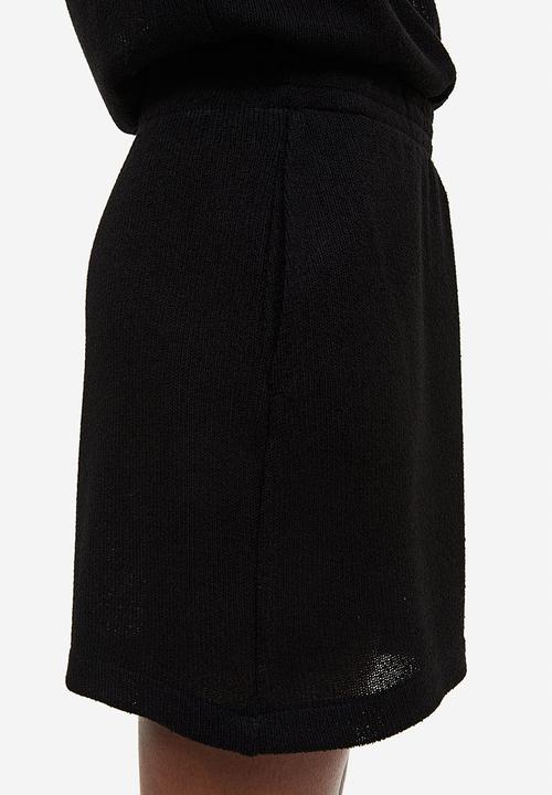 H&M - Jersey shorts - black