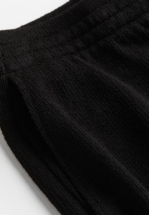 H&M - Jersey shorts - black