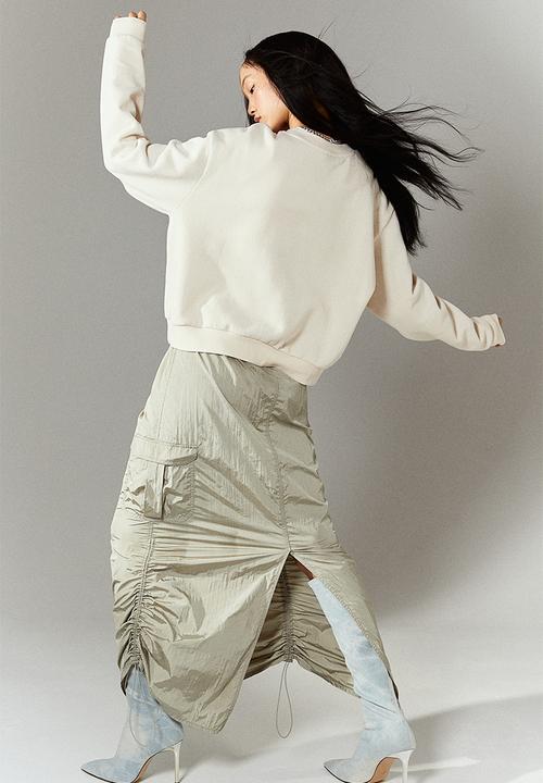 H&M - Printed sweatshirt - beige