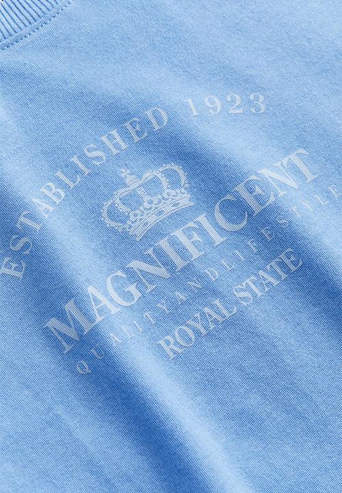 H&M - Printed T-shirt - blue magnificent