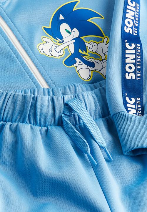 H&M - Side-panelled tracksuit - blue