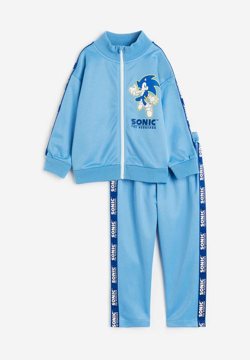 H&M - Side-panelled tracksuit - blue