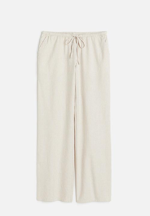 H&M - Wide trousers - beige