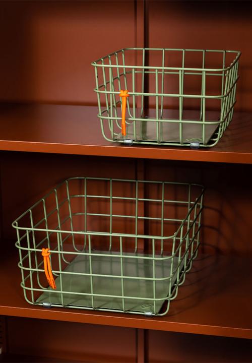 Popstrukt - Large Waffle Basket - Soft Sage