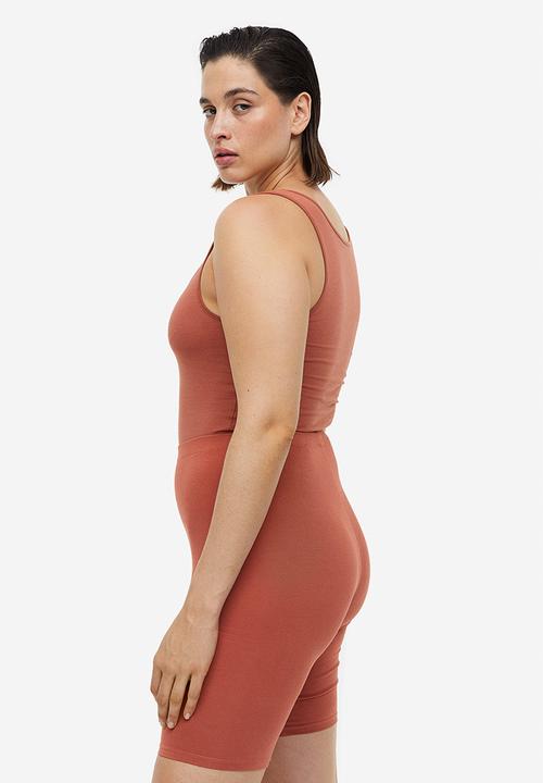 H&M - Cycling shorts - brick red