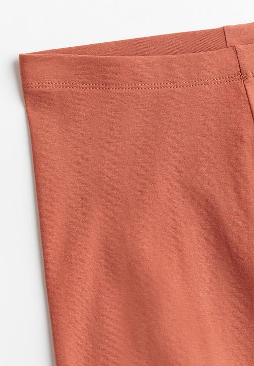 H&M - Cycling shorts - brick red