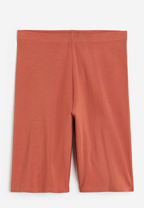 H&M - Cycling shorts - brick red