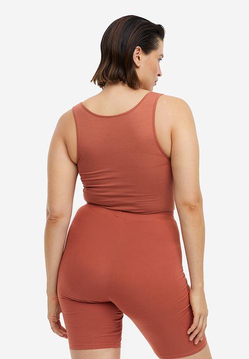 H&M - Cycling shorts - brick red
