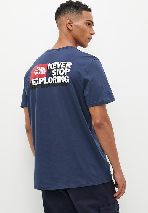 The North Face - M Short Sleeve Nse Graphic Tee - Summit Navy (8K2)