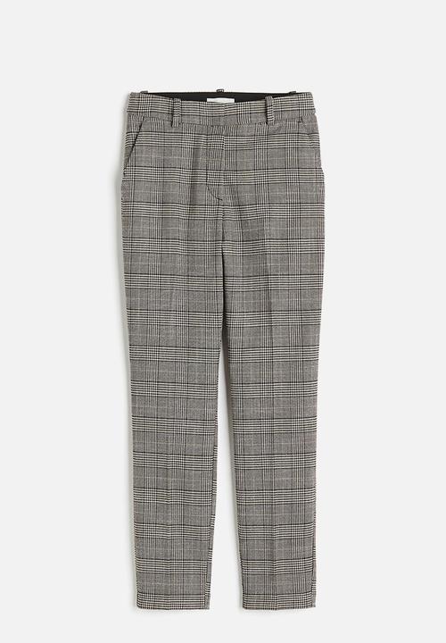H&M - Cigarette trousers - multi, beige