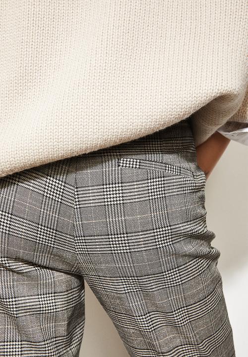 H&M - Cigarette trousers - multi, beige