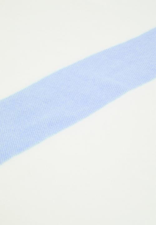 Sixth Floor - Spaced Stripe Throw - Blue