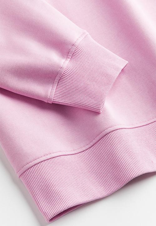 H&M - Crew-neck sweatshirt - light pink/amour
