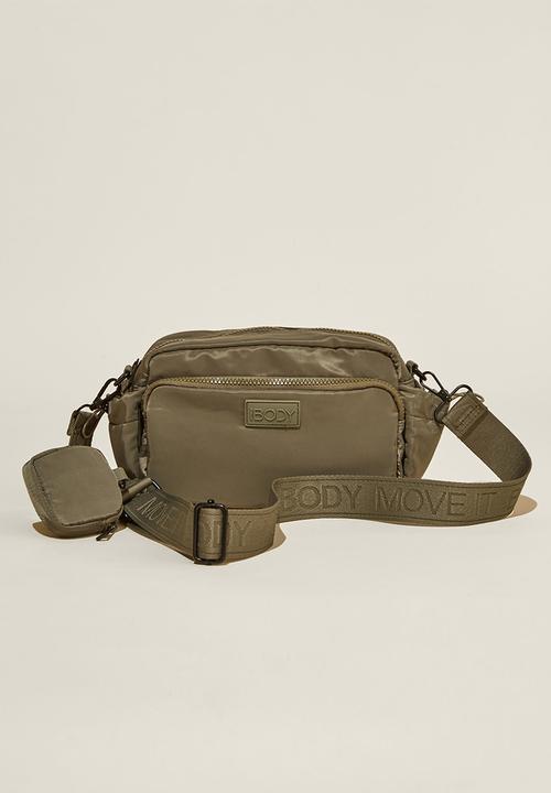 Rubi - Active essentials crossbody bag - tea leaf