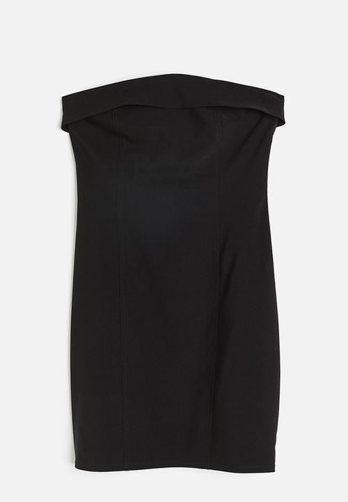H&M - Bandeau dress - black