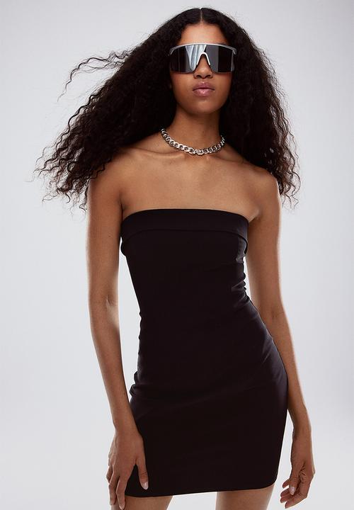H&M - Bandeau dress - black