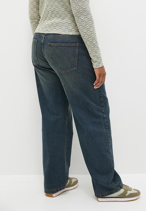 Cotton On - Plus Low Rise Straight Jean - Rust Blue