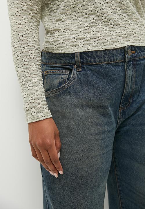 Cotton On - Plus Low Rise Straight Jean - Rust Blue