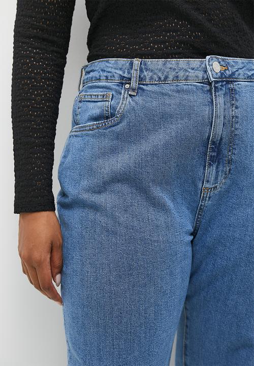 Cotton On - Plus Curvy Stretch Bootcut Flare Jean - Sea Blue