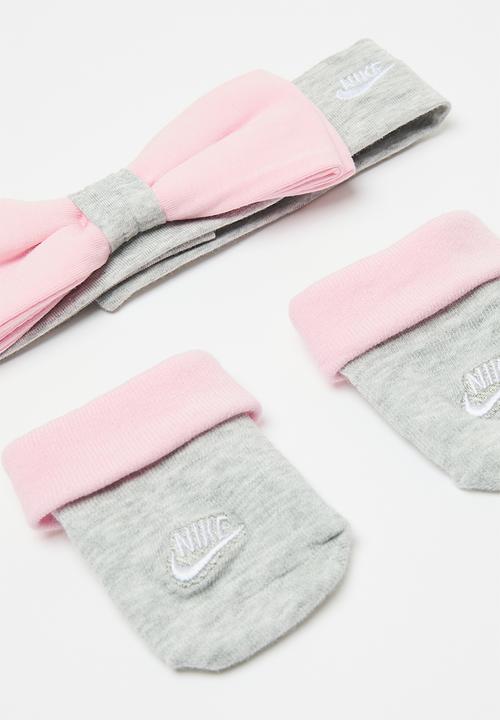 Nike - Nike sci-dye bodysuit 3-piece set - light pink