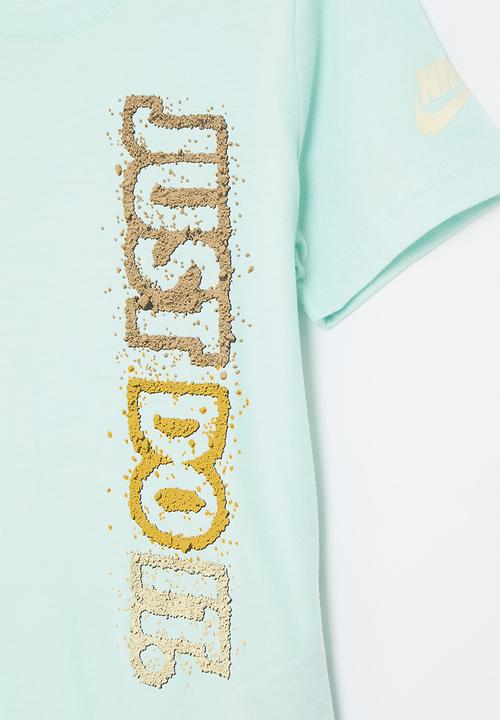 Nike - Nike gravel just do it tee - jade ice