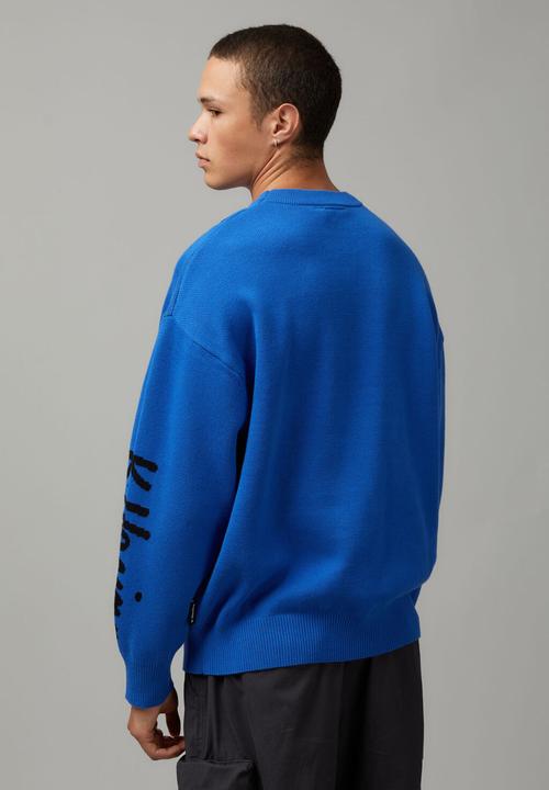 Factorie - Keith Haring knit jumper - lcn kei cobalt/keith haring liberty 