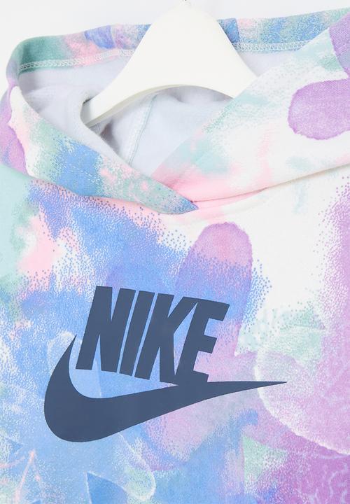 Nike - Nike sci-dye pullover hoodie - nike polar
