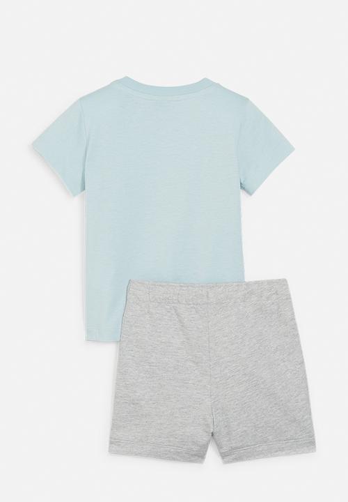 PUMA - Minicats tee & shorts set - turquoise surf