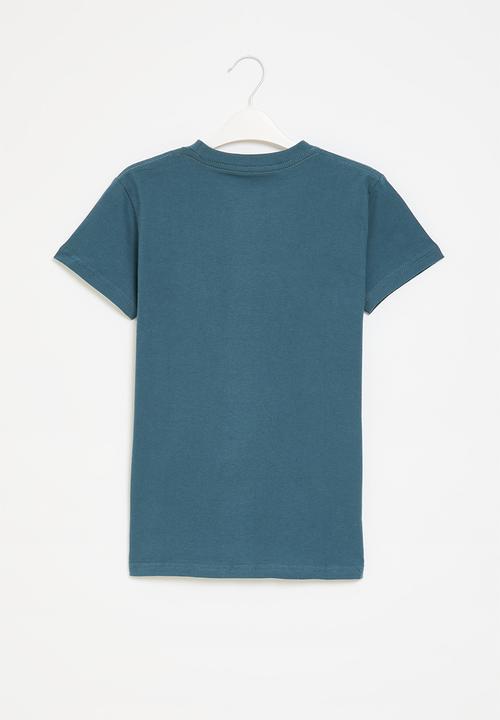 RVCA - Big rvca short sleeve - duck blue