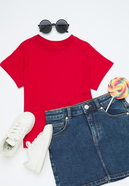 Pop Candy - Basic tee - red