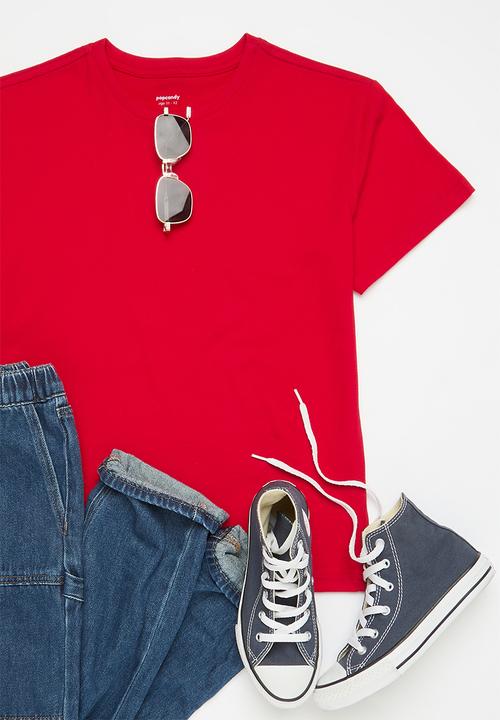 Pop Candy - Basic tee - red