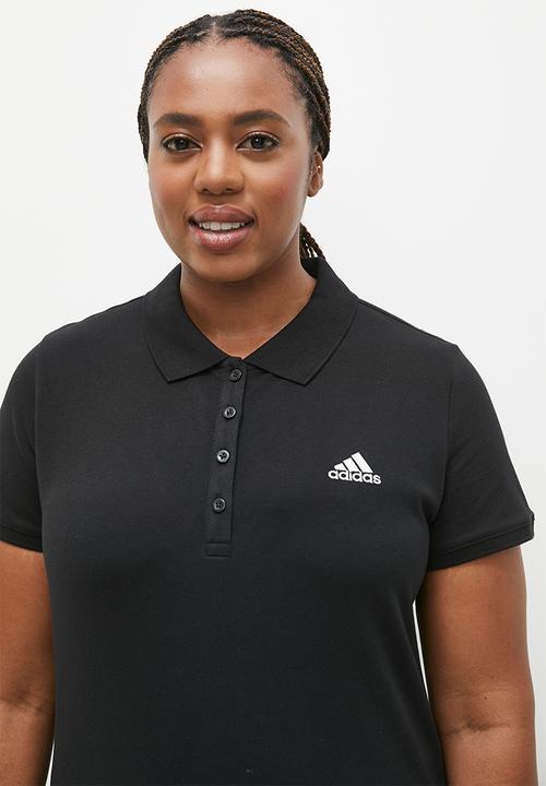 adidas Performance - Plus Polo Dress 3 W - Black