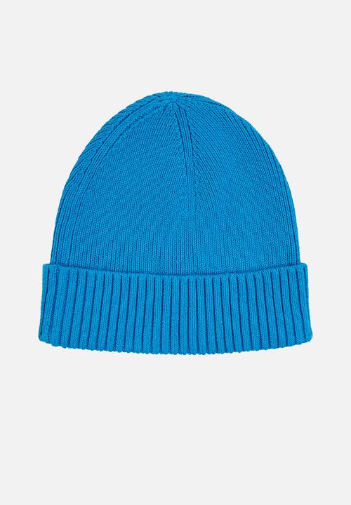 Tommy Hilfiger - Essential flag beanie - cerulean aqua