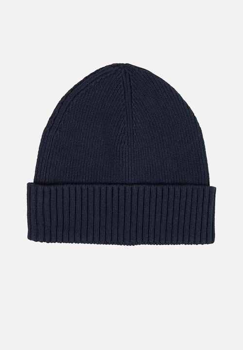 Tommy Hilfiger - Essential flag beanie - space blue