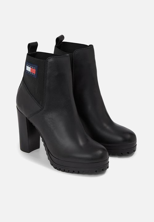 Tommy Hilfiger - Tjw essential high heel boot - black